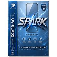 Protector de Pantalla Rexsus Spark UV, 10 Piezas, Tecnología de Pegamento Completo, Película de TPU de Grado para Componentes Electrónicos