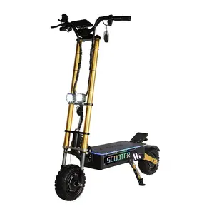 EU stock 11inch off road dual drive electric scooter 60v 9000w long range e-scooter with 60v 40Ah battery with free shipping
