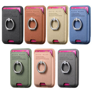 Tarjetero Delgado y Ligero de Cuero PU Ajustable con Soporte Magnético para iPhone Serie 12-16 - Product Image 4