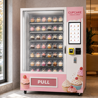 JOYVEND Best-seller en Europe Distributeur automatique de repas frais Distributeur automatique de cupcakes Distributeur automatique de bentos Distributeur automatique de sushis