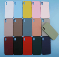 Coque de téléphone en TPU souple, unie et mate, style bonbon, pour iPhone 12, 11 Pro Max, Xs, Xr Max, 7, 6s, 8 Plus