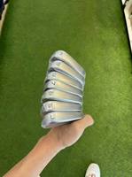 Ensemble de fers de golf de niveau professionnel, tête forgée, amortissement des vibrations, shaft en acier, fers de golf à lancement élevé et volage droit pour le golf