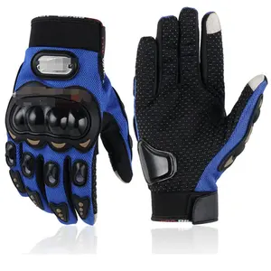 Custom Full Finger Motorfiets Handschoen Moto Touchscreen Full Finger Motorbike Handschoenen Ademend Racing Handschoenen Voor Mannen