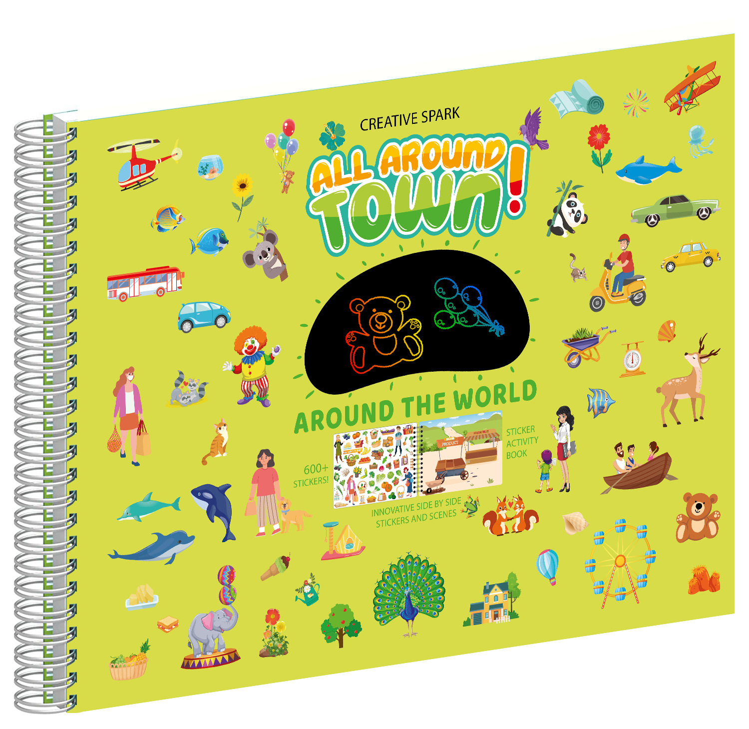 Tout autour de la ville-inclure 13P Pens