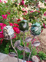 Vente en gros de fleurs de rose sculptées en cristal naturel avec tige métallique, ornement de guérison pour mariage, Saint-Valentin, fête des Mères
