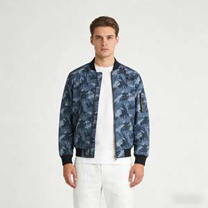 Jaqueta Varsity Personalizável Masculina, Design Vintage de Botão Único em Lona 3D e Forro de Fleece, Estilo Bordado de Primavera a Preço de Fábrica - Product Image 2