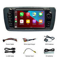 Autoradio Android pour Seat Ibiza MK4 6j 2009-2013 Carplay Multimedia Player Autoaudio Head Unit 2Din Car Stereo Navigation GPS