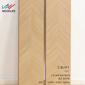Plancher usine OEM ODM Home Decor Élégant Bois Comme Clic <span class=keywords><strong>Flottant</strong></span> <span class=keywords><strong>Parquet</strong></span> Laminé Planches Chevrons Fishbone Design - Product Image 4