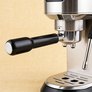 Portafiltro sin Fondo de Acero Inoxidable de Diseño de Lujo Altamente Pulido, Reutilizable y Ecológico de 51 mm para Espresso, 2 Orejas - Café - Product Image 3