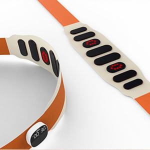 Ceinture de thérapie par lumière rouge LED pour soulager la douleur et amincir la taille, 660nm 850nm, avec massage abdominal EMS - Product Image 5