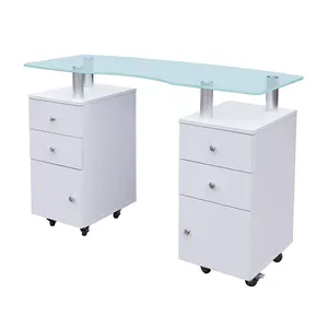 beautiful manicure table for salon furniture white TS-7317