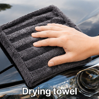 Serviette en microfibre pour le nettoyage et le detailing automobile, 1000 GSM, 40*40 cm, technique tissée, boucle torsadée, séchage rapide, super absorbante