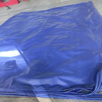 Bâche imperméable respirante en plastique bleu de Pe de haute qualité pour imperméable