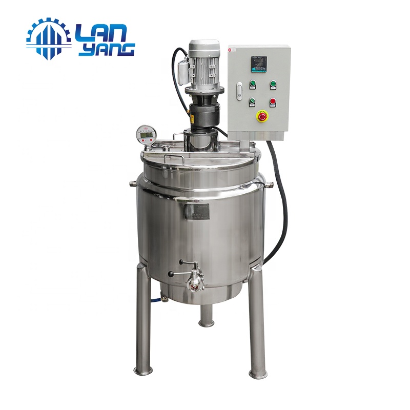 Оптовая продажа, промышленный фармацевтический смеситель для твердой жидкости, электрический нагреватель, бак для смешивания из нержавеющей стали