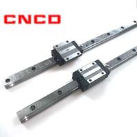 Hiwin HGH/HGW CNC Rail de guidage linéaire charge lourde bloc de roulement linéaire pour routeur bras de fraisage robotique système de mouvement linéaire