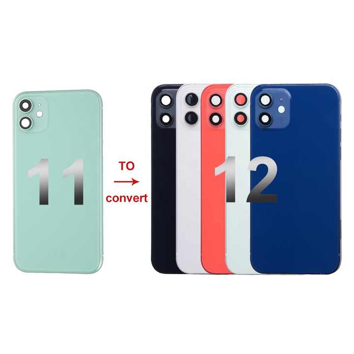 ElekworldDIYバックハウジングiPhone X XR 11 XSMax用12 13 14 ProMax 