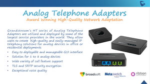 Mạnh mẽ 2-Port ATA với Gigabit NAT <span class=keywords><strong>router</strong></span> Grandstream ht812 - Product Image 5