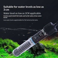Chauffe-eau pour aquarium, contrôle automatique de la température, tige chauffante en verre pour poissons tropicaux, eau douce, eau salée, température constante