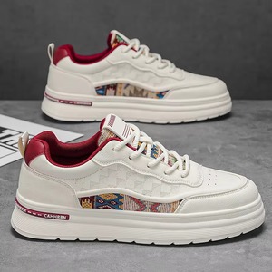 Chaussures de sport pour hommes, légères, style décontracté pour la marche, semelles épaisses, et chaussures de skateboard - Product Image 5