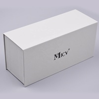 Boîtes d'emballage pour lunettes de soleil en cuir PU souple Bestclean, étui de rangement pour lunettes, boîte magnétique avec logo personnalisé