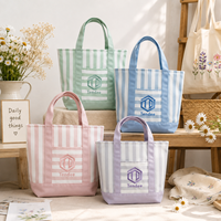 Sac de courses réutilisable en toile 2026 avec logo personnalisé, cabas en coton avec poches pour l'épicerie, le commerce de détail et les cadeaux d'entreprise