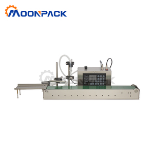 Remplisseuse de LSX-6000 MOONPACK Remplisseuse de pots de lait et de <span class=keywords><strong>vin</strong></span> Pompe à membrane pour détergent Remplisseuse de bureau à contrôle réglable - Product Image 2