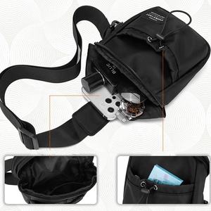 <span class=keywords><strong>Bolsa</strong></span> de pecho informal coreana para hombre, bandolera de hombro, sencilla, personalidad, tendencia de moda, deportiva, pequeña - Product Image 6