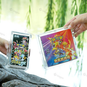Boîte de rangement en acrylique japonaise de haute qualité pour cartes Pokémon, <span class=keywords><strong>grande</strong></span> capacité et protection renforcée - Product Image 2