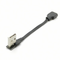 Câble plat USB à angle droit vers câble ruban plat de données de charge mâle type-c