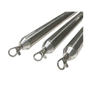 Poteau réglable Portable tige de 12 pieds poteau télescopique en acier inoxydable outil d'extension de 20 pieds avec porte-clés - Product Image 1
