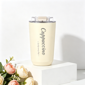 Reusable <strong>Water</strong> <strong>Bottle</strong> Sports Insulated Hot Gym Mug Double Wall 304 Stainless Steel Coffee Thermos Mug Tumbler With logo Lids - Product Image 2