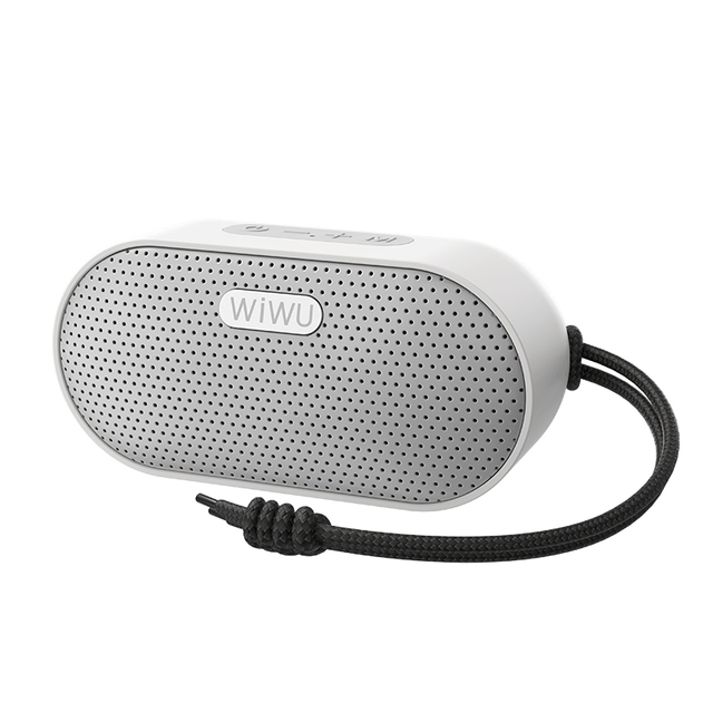WiWU IPX6 1200mah TWS Portable Wireless Speaker AUX/U Disk/TF Card Support IPX6 Water Dust Resistant Outdoor Computer Active
