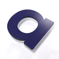 Enseigne lumineuse LED personnalisée en acrylique – Lettres en relief lumineuses pour enseignes de bâtiment et publicité commerciale