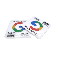 Plaque NFC programmable 13,56 MHz de haute qualité, étanche, en PVC/acrylique, taille personnalisée, adhésive, WeiTai