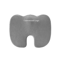 Coussin de siège en mousse à mémoire de forme orthopédique, Super doux, Design Ergo, soulagement de la douleur, chaise de bureau, Coccyx