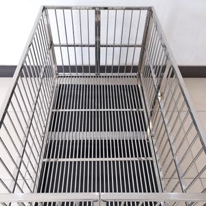 실내 파충류 산란 상자 강아지 놀이터 플라스틱 트레이 및 스테인리스 스틸 블랙 37/43인치 친환경 - Product Image 2