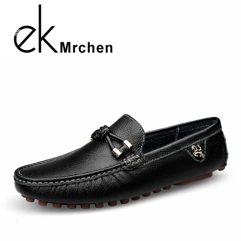 Lujo Manufactures Original High Quality Fashionable Casual Loafers Italian Dress Brand Shoes For Men Leather