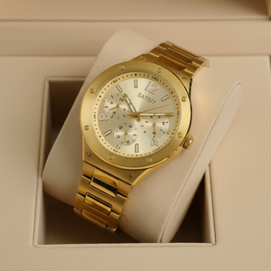 Reloj Cronógrafo de Lujo para Hombre Guess GW0454G2, Esfera Grande de 44 mm, Acero Inoxidable, Resistente al Agua 50 m, Cuarzo - Product Image 1