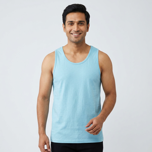 Wholesale Price Breathable Men's Tank <b>Top</b> for Workout and Fitness Plus Size Men's Tank <b>Top</b> Athletic Muscle Shirt - Product Image 1