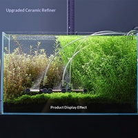 Diffuseur de CO2 en céramique+ABS de précision INTESE pour aquariums plantés, diffusion ultra-fine en aquarium, diffuseur externe de précision