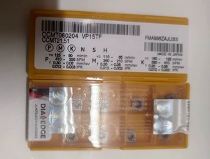 Plaquettes de coupe CNC authentiques et originales CCMT060204/060208/09T304/09T308/09T302-FM VP15TF, produits authentiques, directement provenant de l'usine. - Product Image 5