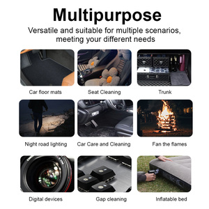 Souffleur à <span class=keywords><strong>air</strong></span> portable CROSSCUN BS-X31 120000RPM, pression du vent de 150g, dépoussiéreur 4-en-1, batterie 5000mAh pour <span class=keywords><strong>air</strong></span> <span class=keywords><strong>comprimé</strong></span> - Product Image 3