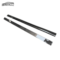 W204 Classe C RZ Style Jupes latérales en fibre de carbone de haute qualité Lèvre de pare-chocs latéral pour Mercedes Benz Classe C W204 C63