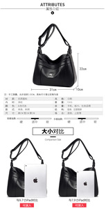New High Quality Women Messenger Bags for Women Pu <b>Leather</b> Crossbody Bags Ladies Designer Shoulder Bags Tote Handbags and <b>Purses</b> - Product Image 3