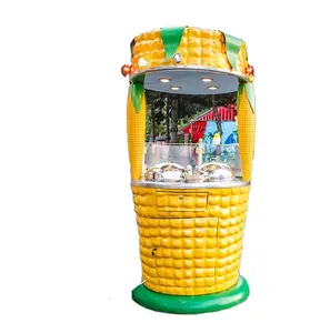 New Fast Food Stall Portable Fiberglass Corn Stand for Street Outdoor Usage Restaurants Hotels Serving Fresh Popcorn Vegetables