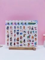 Nouvel Arrivage Transfrontalier : Autocollants en Mousse à Bulles Style Créatif, Lettres et Chiffres, Dessins Animés pour Enfants, Décalcomanies 3D en Relief pour Journal DIY Enfant