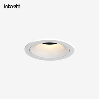 Plafonnier encastré dimmable anti-éblouissement 10W 20W 28W, spot COB commercial