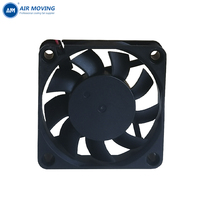 Ventilador de Refrigeración AM6015H12S 12V 24V 5V 60x60x15mm con Rodamiento de Aceite, Axial Sin Escobillas, Silencioso, 20 CFM, para Impresora 3D y Caja de Ordenador, de Plástico