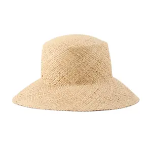 2024新しい女性の大きなつばのある漁師の帽子の太陽の帽子屋外のビーチの日焼け止めの帽子