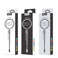 Câble de données USB à chargement rapide personnalisé pour Android pour Samsung Boîte doublée d'éponge recyclée emballée pour téléphone portable Type-C Mi
